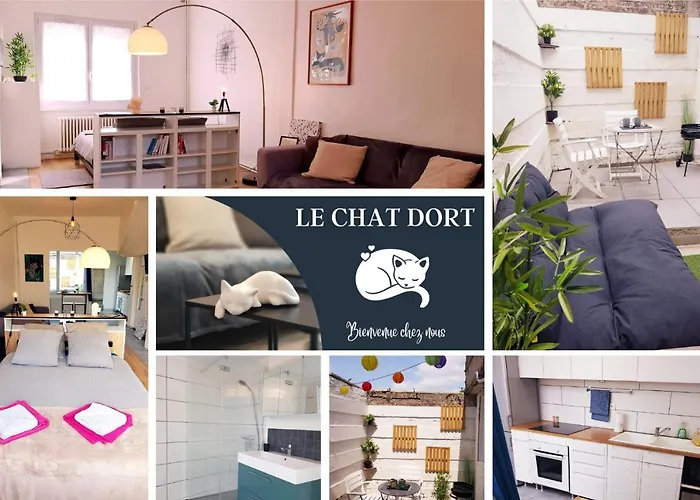 Le D'or - 35m2 - Terrasse - Bbq - Wifi Hd Appartement Amiens